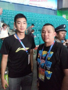 Wang Zhengming is a male badminton player from China.